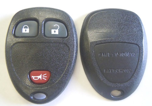 New for 15777636 Car Remote Key Keyless Fob Case Shell Housing Rubber Button Pad - Picture 6 of 13