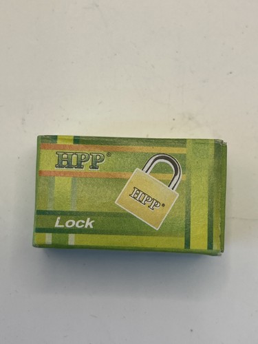 Mini Padlock HPP Brass 20mm Tiny Zipper Box Luggage Lock w/ 2 Keys - Lot of 6 - Picture 8 of 10