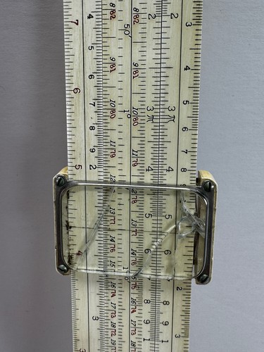 Regla deslizante Keuffel & Esser K&E modelo 4070-3 1960 estuche dúplex polifásico - Imagen 4 de 13