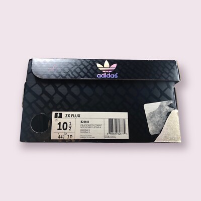Adidas ZX Flux Black Xeno Reflective Size 10.5 B24441 | eBay