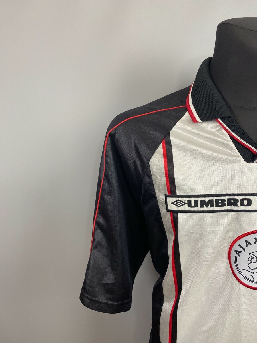 AJAX 1998 1999 AWAY SHIRT FOOTBALL SOCCER JERSEY UMBRO MENS AJAX 1998 1999 AWAY SHIRT FOOTBALL SOCCER JERSEY UMBRO MENS
