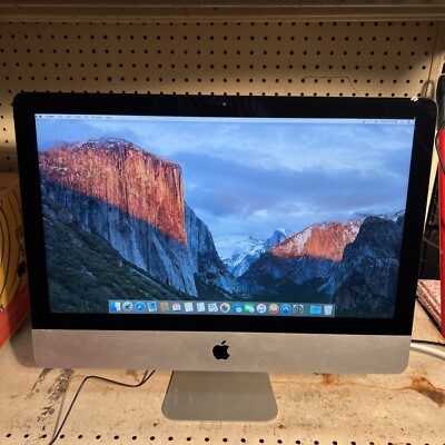 Apple iMac A1418, 21.5'', Late 2015, 1.6 GHz Intel i5, 8mb RAM, 1TB HDD ~ TESTED