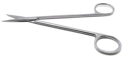 Kelly Scissor Straight & Curved 7" Sharp/Sharp Dental Surgical 2 Pcs Instruments - Picture 5 of 11