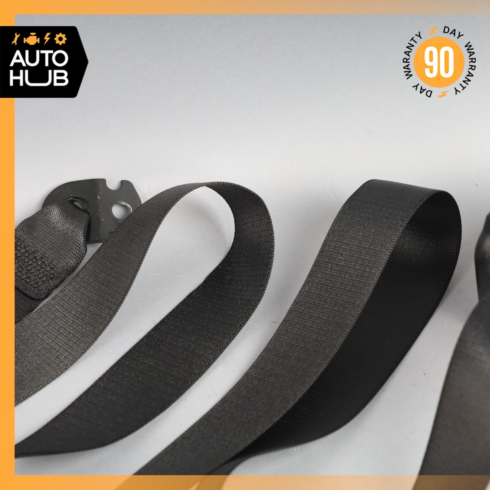 17-20 Maserati Levante S M161 Rear Right Passenger Side Seatbelt Black OEM 26k