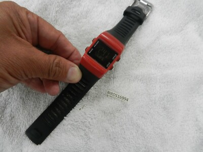 red nike watch