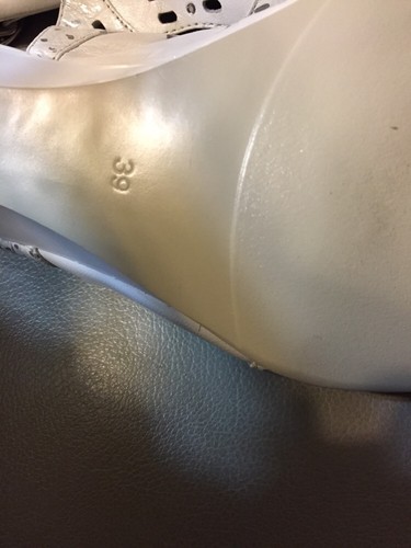 Nuevos zapatos blancos para mujer Smarto talla 39 NUEVOS sin usar - Imagen 7 de 8