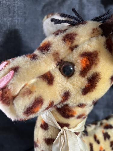 Vintage Mighty Star Giraffe 15" Plush Yellow Brown Soft Stuffed Toy Animal Korea - Picture 8 of 13