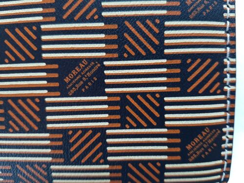 MOREAU PARIS MENS WALLET in CLASSIQUE PRINTED LEATHER/GOAT SKIN - RRP £340 - BN - Picture 2 of 12