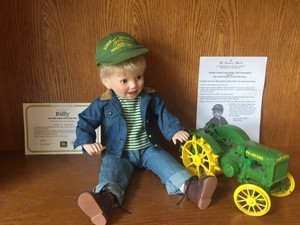 john deere porcelain dolls