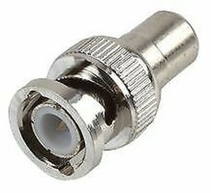 Conector Bnc Macho A Rca Hembra Compatible Con Instalaciones De Cctv