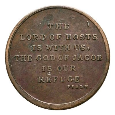 MGS GROSSBRITANNIEN Victoria Bronzemedaille o.J. (um 1880) Psalminschrift R! ss+ - Bild 1 von 3