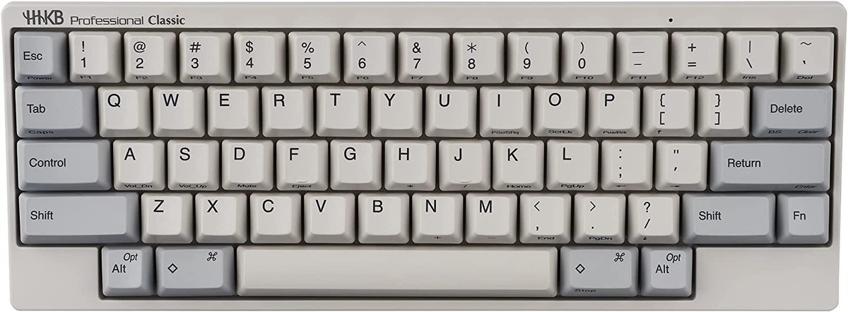 Happy Hacking Keyboard HHKB Professional Classic White 60