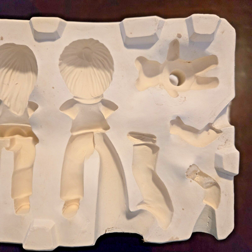 Ceramic Slip Casting Clay Mold Kids to ride a Trike Children K3 Vintage 1985 - Picture 2 of 24