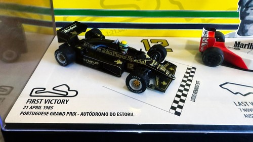 Ayrton Senna - Mclaren Ford MP4/8+Lotus Renault 97T - 1st+Last Victory - 1:43 - Picture 5 of 10