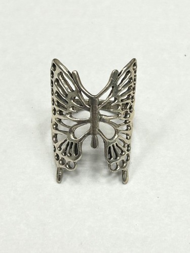 Sterlingsilber Schmetterlingsform Ring Größe 6 925