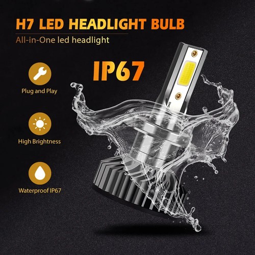H7 LED Headlight H4 H11 9005 9006 H1 for Car 72W 12000LM Auto Headlamps 6500K - Picture 11 of 15