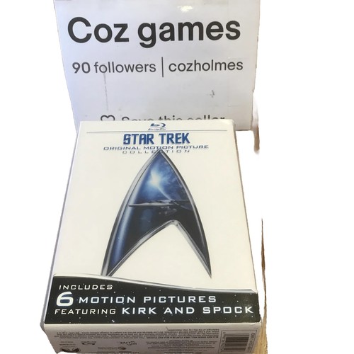 Star Trek Original Motion Picture Collection Blu Ray Region B Captain Kirk