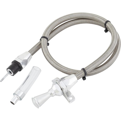 Lokar TD-34L80FM36 4L80E Transmission Dipstick-Firewall Mount, 36 Inch - Picture 2 of 6
