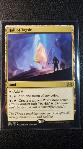 Hall of Tagsin 263/287 M PF MTG The Brothers War Series - Afbeelding 1 van 2