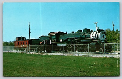Postcard Old 4978 Mikado Type 2-8-2 Steam Locomotive CB & Q Railroad ...