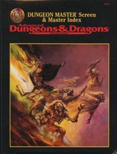 DUNGEON MASTER SCREEN SEALED 9504 D D TSR Dungeons Dragons Screens DM Guide Game