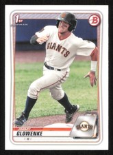 2020 Bowman Draft JIMMY GLOWENKE 1st Year Baseball card SAN FRANCISCO GIANTS #35
