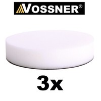 Vossner® Polierschwamm X3 Weiß Soft 150Mm / 37Mm Kletthaftung FüR Poliermaschine