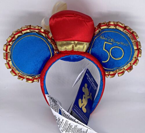 Disney Mickey Main Attraction Dumbo Elephant 8/12 Mouse Ears Headband WDW 50th - Picture 2 of 3