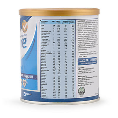 Ensure Vanilla Flavour Nutrition Milk Powder 400g