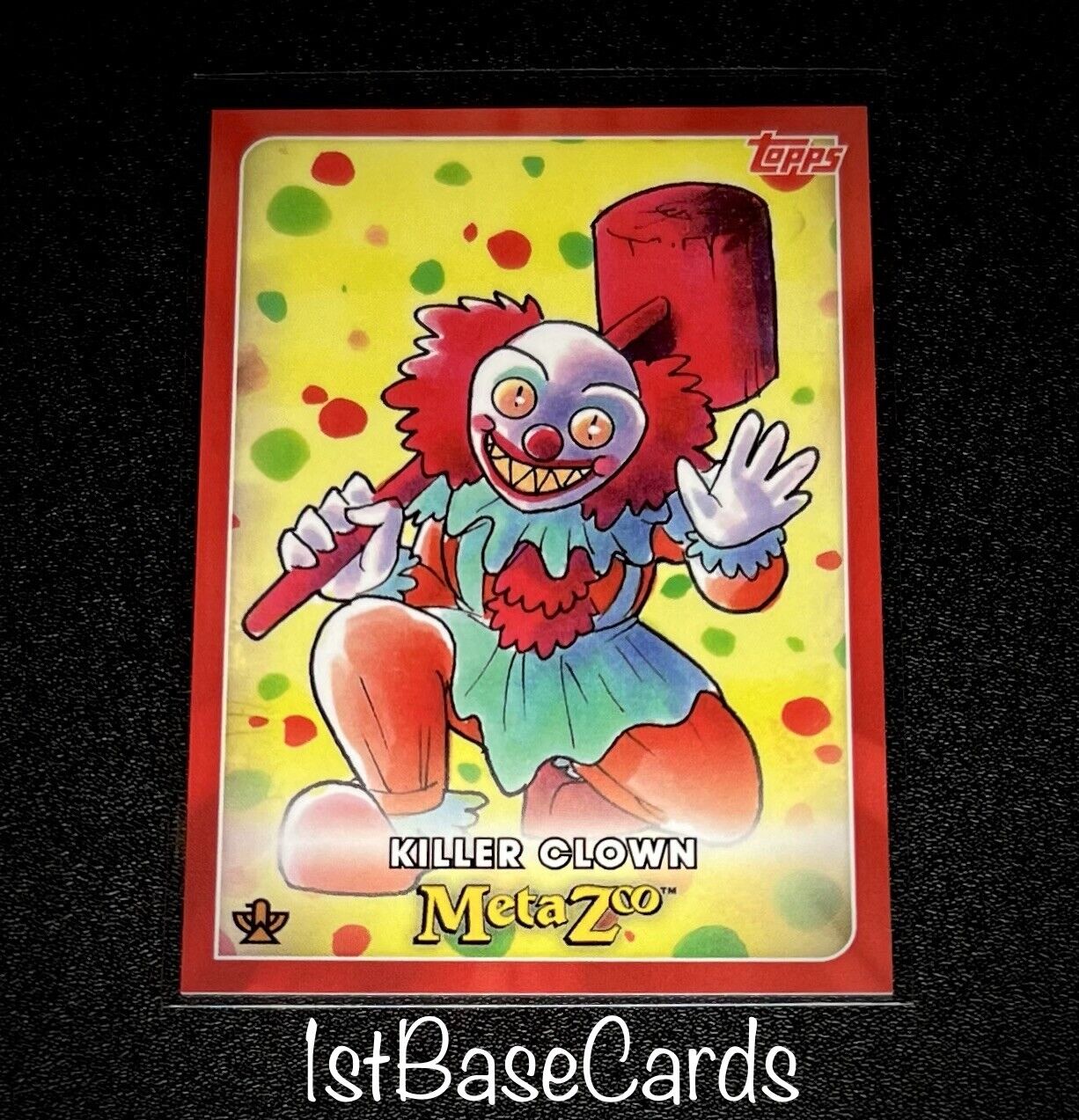 Killer Clown #33 Bronze 2021 1st Topps Set Series 0 MetaZoo Cards Poncho NM/MINT