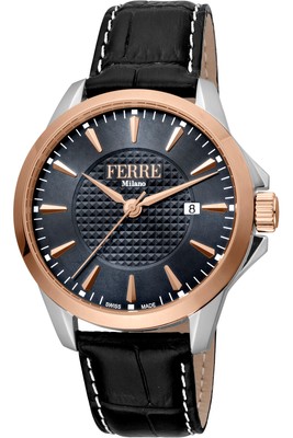 Ferrè Milano Watch - FM1G157L0031 for Male Mouse grey in Steel