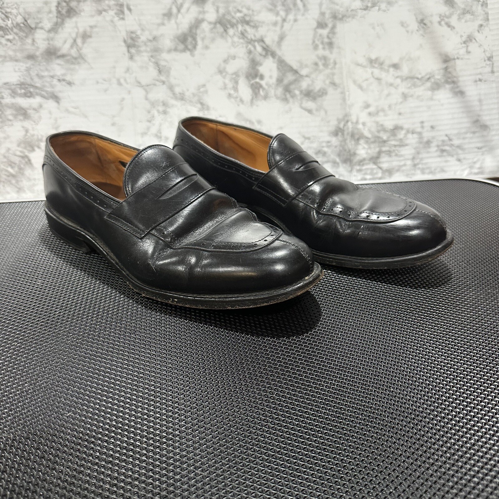 Allen Edmonds Black Glenfield penny loafer 9.5D Casio G-SHOCK GMW-B5000D-1JF Radio Solar Watch Silver main image 4