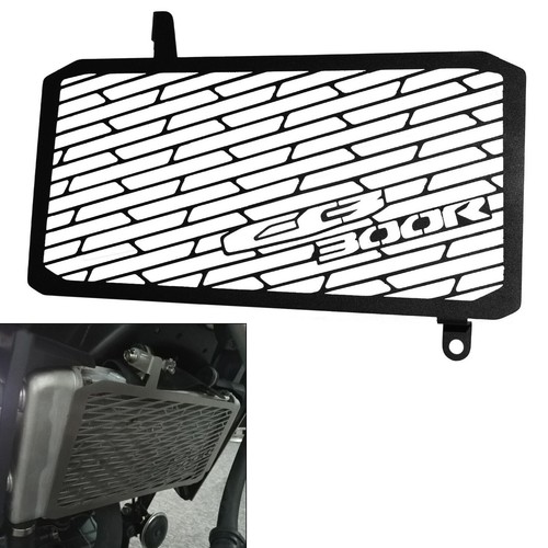 Black Front Radiator Grill Guard Protector For HONDA CB 300 R RA Neo Sports Cafe - Imagen 1 de 6