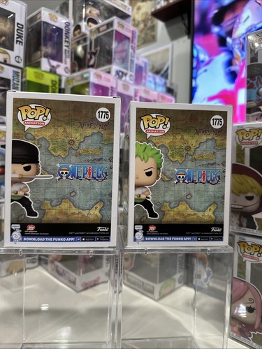 Funko Pop! One Piece - Roronoa Zoro #1775 Both Chase LE And Common Pop - Picture 7 of 10