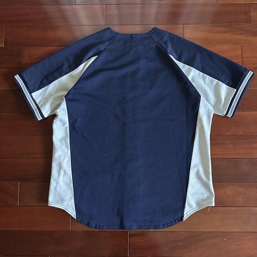 Vintage Dallas Cowboys Baseball Jersey Size Xl Majestic - Made In The USA - Picture 5 of 11