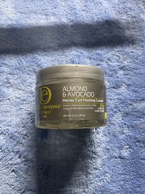 Desing Essentials Honey Curl Forming Custard with Almond&Avocado 12Oz. Free Ship