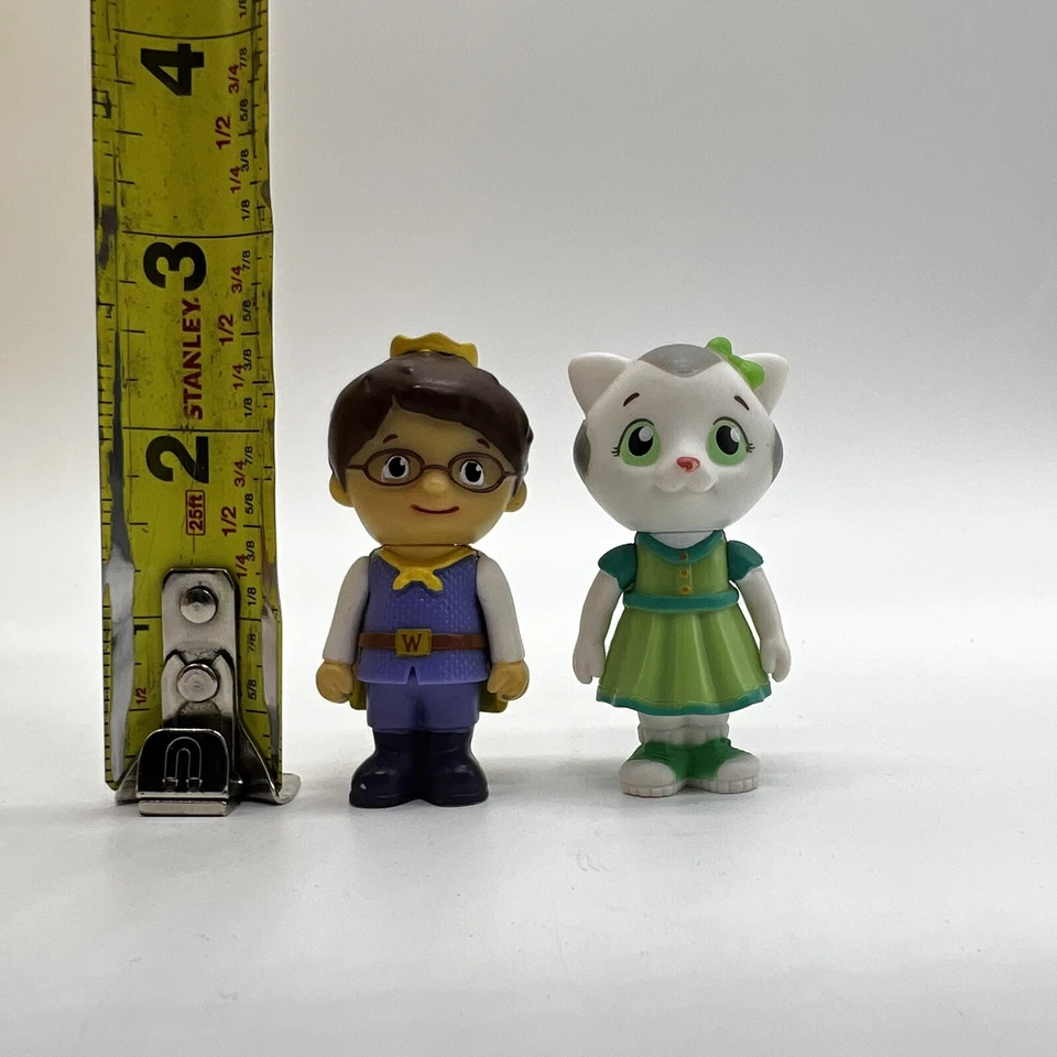 Daniel Tigres Vecindario Amigos Figuras Príncipe y Katerina Gatito Gato Juguetes Foto 2 de 3
