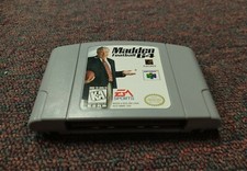Madden Football 64 (Nintendo 64) N64 (Tested & Works Well!) Ships Immediately1