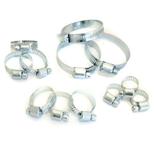 Jubilee Schlauchschellen Sortiment 12er Pack 6mm - 51mm Gartenschlauch Rohrschellen Set - Bild 1 von 5