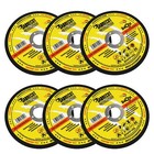 Angle Grinder Cutting Discs SabreCut 6x 5In.125mm Metal Stainless Steel INOX