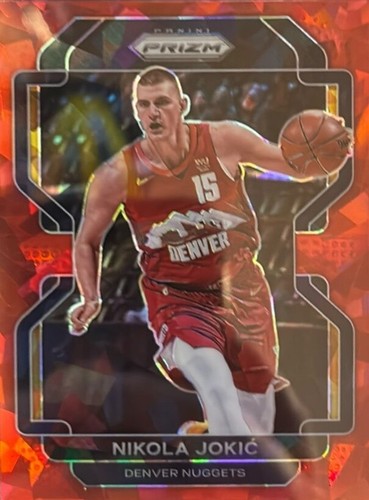 Panini Prizm #32 2021 Nikola Jokic Red Ice - Imagen 2 de 3