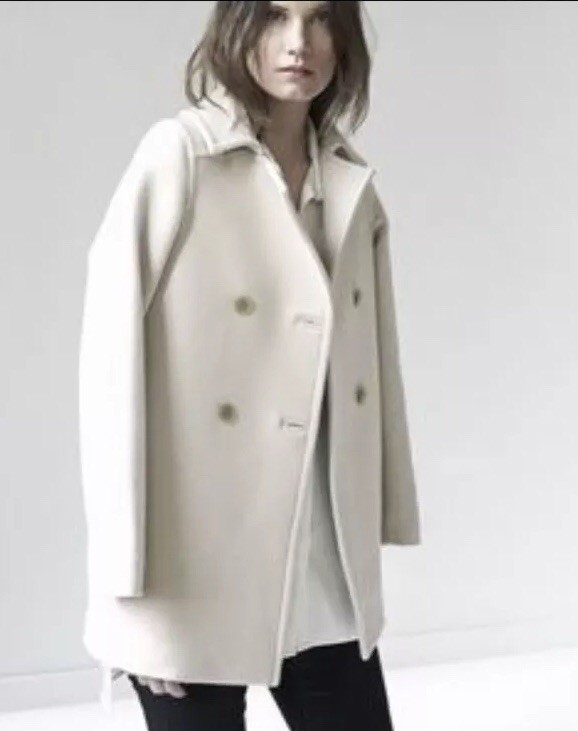 Diseñador Nordstrom AYR Abrigo Chaquetón Abrigo Chaqueta De Lana Talla XXS XS Color Marfil Beige Nuevo Con Etiquetas Diseñador Nordstrom AYR Abrigo Chaquetón Abrigo Chaqueta De Lana Talla XXS XS Color Marfil Beige Nuevo Con Etiquetas más descuento