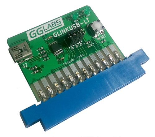 Neuf GGLABS Glinkusb-Lt Commodore 64/128 Utilisateur Port RS232 À USB - VIC-1011 - Afbeelding 1 van 3