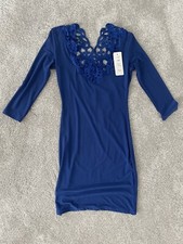 sexy little blue tight dress