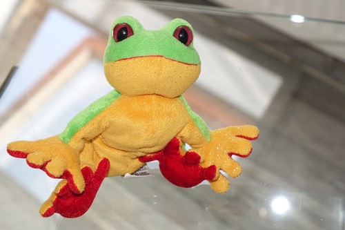 Ganz - Cheektowaga Frosch Frog Glitzer Webkinz TOP Selten - Bild 4 von 5