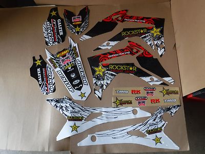 ROCKSTAR PTS GRAPHICS HONDA  2014 15 16 17  CRF250R & CRF450R 2013 2014 2015 16