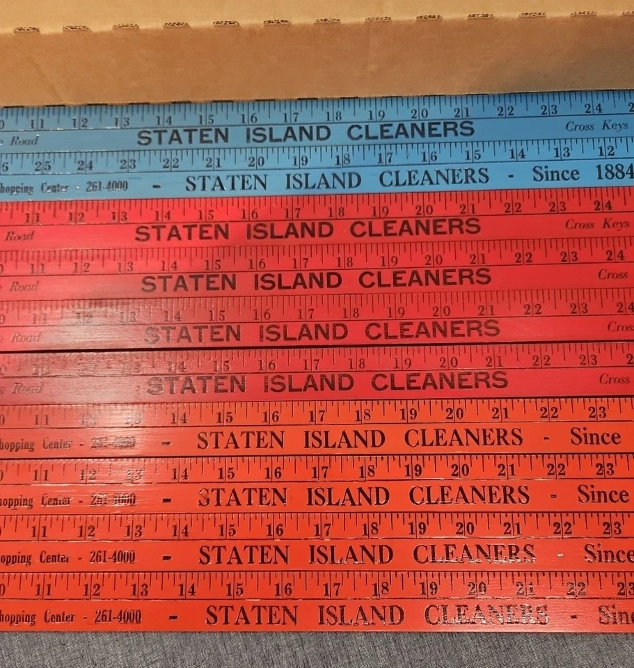 Lote de 10 palos de madera de madera cartel publicitario color arte artesanía pasatiempo Foto 3 de 4