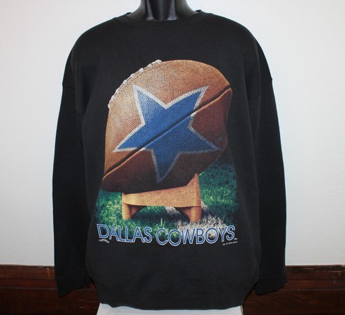 90s 1994 Dallas Cowboys giant graphic vintage sweatshirt NFL football Nutmeg - Picture 4 of 7