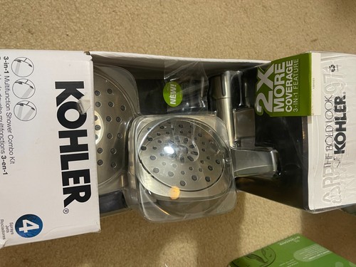 KOHLER R25629-G-BN Maxton 3 in 1 Multifunction Shower Combo kit in Vibrant Brush