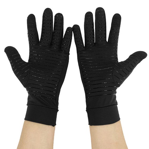 Guantes de compresión de cobre gimnasio artritis túnel carpiano soporte para manos alivio del dolor * - Imagen 13 de 17